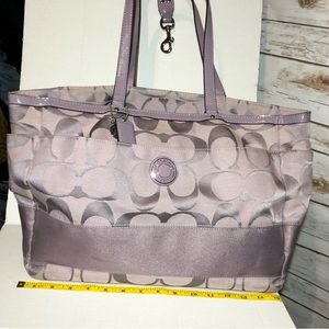 Coach large diaper bag